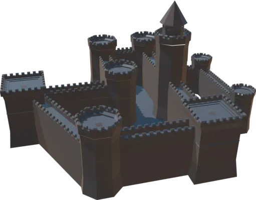 3D Model Thumbnail for Castle