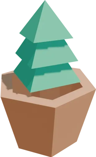 3D Model Thumbnail for Plant Small